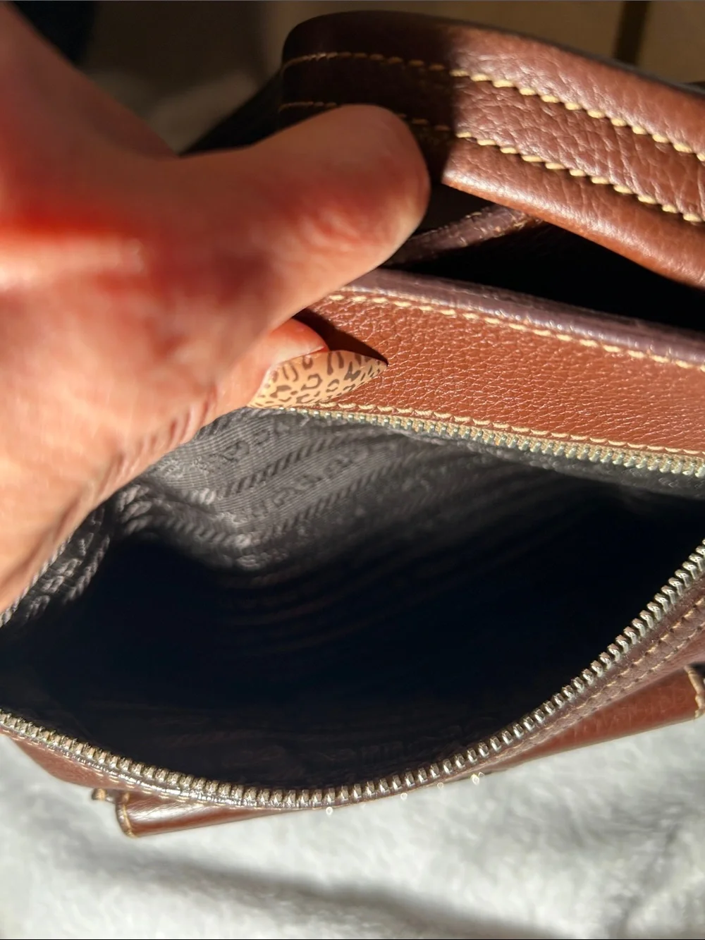 421. Vintage Prada Multi-Pocket Shoulder Bag - Picture 14 of 14